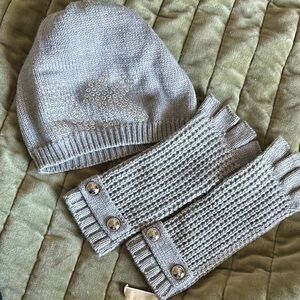 Gray Knitted Hats